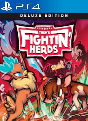 Thems Fightin Herds Deluxe Edition PS4 playstation 4 juego digital Chile
