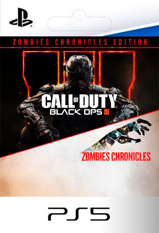 Call of Duty Black Ops III Zombies Chronicles Edition Ingles PS5