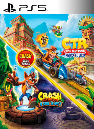 Crash Bandicoot N Sane Trilogy + CTR Nitro Fueled PS5