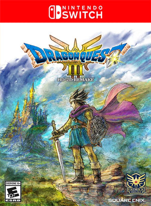 DRAGON QUEST III HD 2D Remake Nintendo Switch nintendo switch juego digital Chile