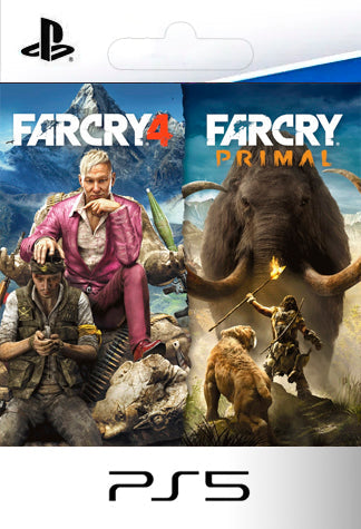 FAR CRY 4 + FAR CRY PRIMAL PAKET PS5 playstation 5 juego digital Chile