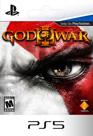 God of War III Remastered PS5 playstation 5 juego digital Chile