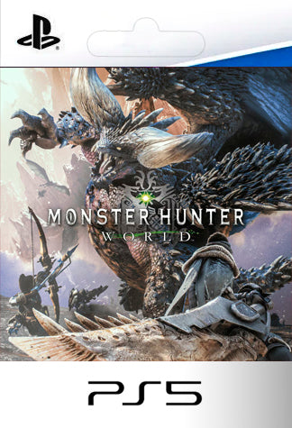 Monster Hunter World PS5 playstation 5 juego digital Chile