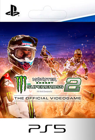 Monster Energy Supercross The Official Videogame 2 PS5 playstation 5 juego digital Chile