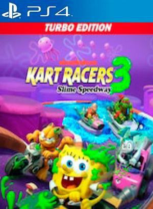 Nickelodeon Kart Racers 3 Slime Speedway Turbo Edition PS4 playstation 4 juego digital Chile