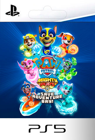 PAW Patrol Mighty Pups Save Adventure Bay PS5 playstation 5 juego digital Chile