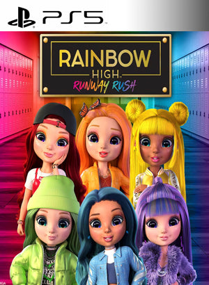 RAINBOW HIGH RUNWAY RUSH PS5 playstation 5 juego digital Chile