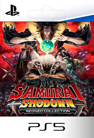 SAMURAI SHODOWN NEOGEO COLLECTION PS5 playstation 5 juego digital Chile