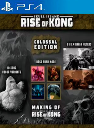 Skull Island Rise of Kong Colossal Edition PS4 playstation 4 juego digital Chile