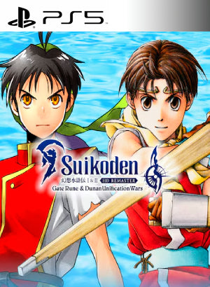 Suikoden I&II HD Remaster Gate Rune and Dunan Unification Wars PS5 playstation 5 juego digital Chile