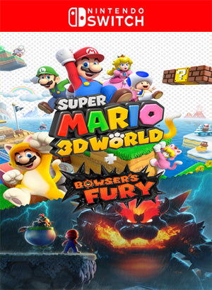 Super Mario 3D World Bowsers Fury Nintendo Switch nintendo switch juego digital Chile