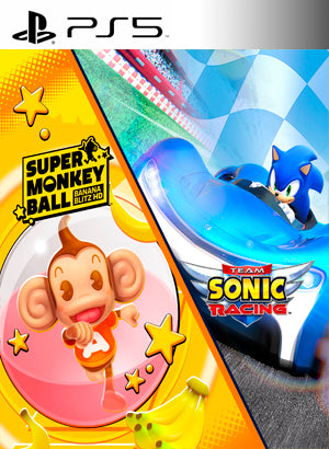 Sonic Racing and Super Monkey Ball Banana Blitz HD PS5 playstation 5 juego digital Chile