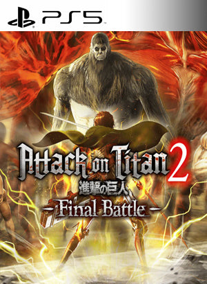 Attack on Titan 2 Final Battle PS5 playstation 5 juego digital Chile