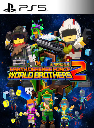 EARTH DEFENSE FORCE WORLD BROTHERS 2 PS5 playstation 5 juego digital Chile