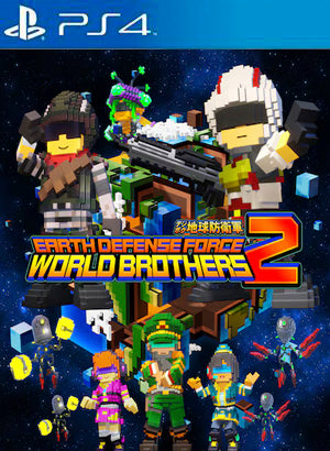 EARTH DEFENSE FORCE WORLD BROTHERS 2 PS4 playstation 4 juego digital Chile