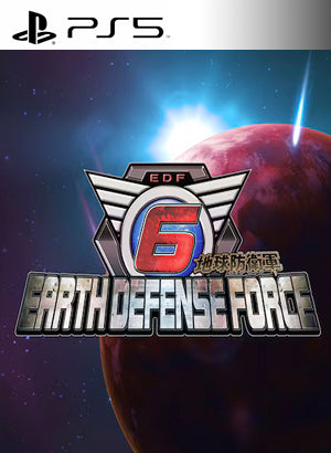 EARTH DEFENSE FORCE 6 PS5 playstation 5 juego digital Chile