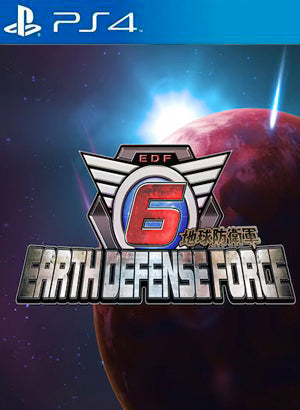 EARTH DEFENSE FORCE 6 PS4 playstation 4 juego digital Chile