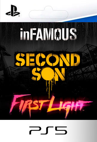 inFAMOUS Second Son + inFAMOUS First Light PS5 playstation 5 juego digital Chile