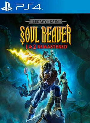Legacy of Kain Soul Reaver 1&2 Remastered PS4 playstation 4 juego digital Chile