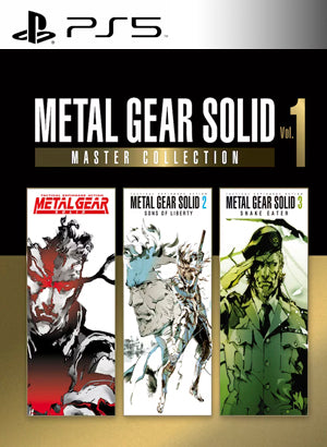 METAL GEAR SOLID MASTER COLLECTION Vol 1 PS5 playstation 5 juego digital Chile