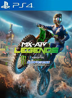 MX vs ATV Legends 2024 Monster Energy Supercross Edition PS4 playstation 4 juego digital Chile
