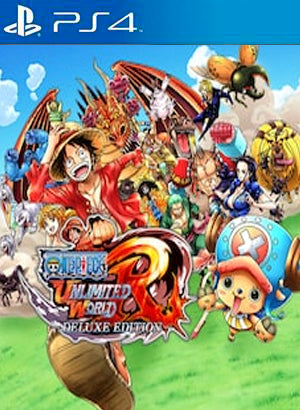 ONE PIECE Unlimited World Red Deluxe Edition PS4 playstation 4 juego digital Chile