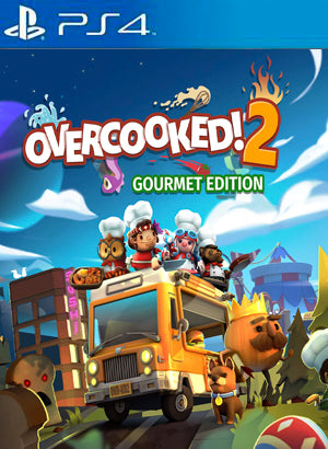 Overcooked 2 Gourmet Edition PS4 playstation 4 juego digital Chile