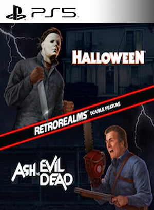 RetroRealms Double Feature Halloween and Ash vs Evil Dead PS5 playstation 5 juego digital Chile