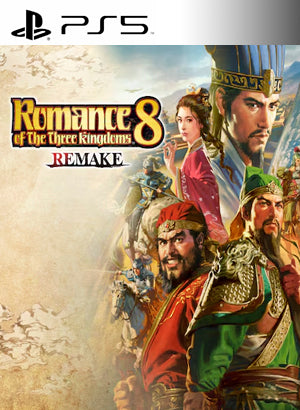 ROMANCE OF THE THREE KINGDOMS 8 REMAKE PS5 playstation 5 juego digital Chile