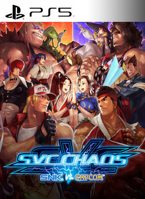 SNK VS CAPCOM SVC CHAOS PS5 playstation 5 juego digital Chile