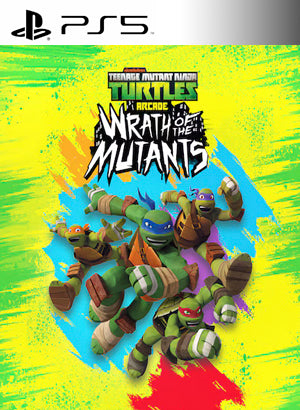 Teenage Mutant Ninja Turtles Arcade Wrath of the Mutants PS5 playstation 5 juego digital Chile