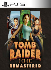 Tomb Raider I-II-III Remastered Starring Lara Croft PS5 playstation 5 juego digital Chile