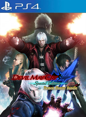 DMC4SE Demon Hunter Bundle Primaria PS4 - Chilejuegosdigitales