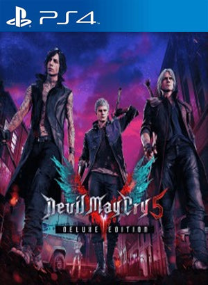 Devil May Cry 5 Deluxe Edition Primaria PS4 - Chilejuegosdigitales
