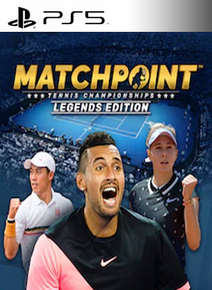 Matchpoint Tennis Championships Legends Edition PS5 playstation 5 juego digital Chile