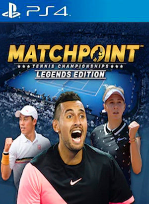 Matchpoint Tennis Championships Legends Edition PS4 playstation 4 juego digital Chile