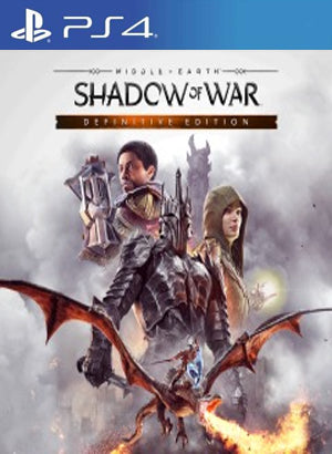 Middle earth Shadow of War Definitive Edition Primaria PS4 - Chilejuegosdigitales