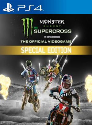 Monster Energy Supercross Special Edition Primaria PS4 - Chilejuegosdigitales