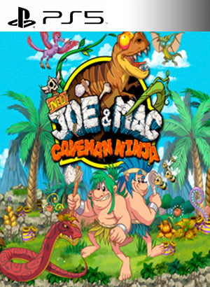 NEW Joe & Mac Caveman Ninja PS5 playstation 5 juego digital Chile