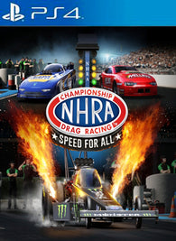 NHRA Championship Drag Racing Speed For All  PS4 playstation 4 juego digital Chile
