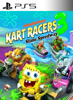 Nickelodeon Kart Racers 3 Slime Speedway PS5 playstation 5 juego digital Chile