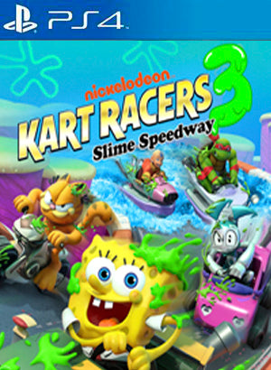 Nickelodeon Kart Racers 3 Slime Speedway PS4 playstation 4 juego digital Chile