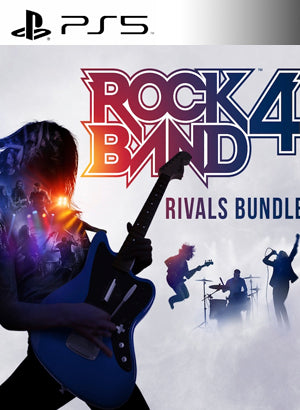 PS5 PS4 Complete TESTED Rock Band 4 Band Bundle Blue