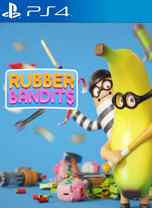 Rubber Bandits PS4 playstation 4 juego digital Chile