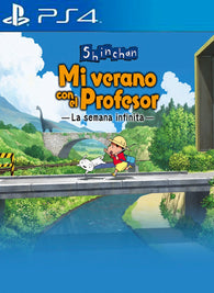 Shin chan Me and the Professor on Summer Vacation The Endless Seven Day Journey PS4 playstation 4 juego digital Chile
