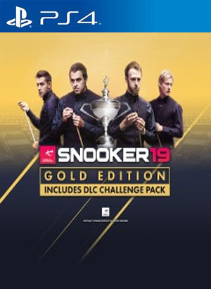 Snooker 19 Gold Edition Primaria PS4 - Chilejuegosdigitales