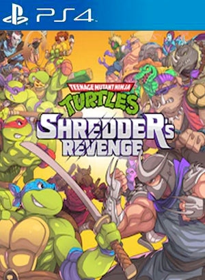 Teenage Mutant Ninja Turtles Shredders Revenge PS4 playstation 4 juego digital Chile
