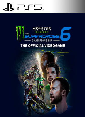 Monster Energy Supercross The Official Videogame 6 PS5 playstation 5 juego digital Chile