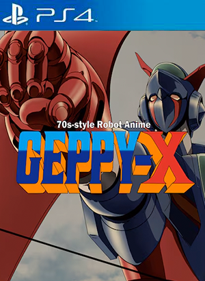70s style Robot Anime Geppy X PS4
