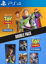 Disney Pixar Toy Story Retro Roundup + Toy Story 3 Complete Edition Double Pack PS4